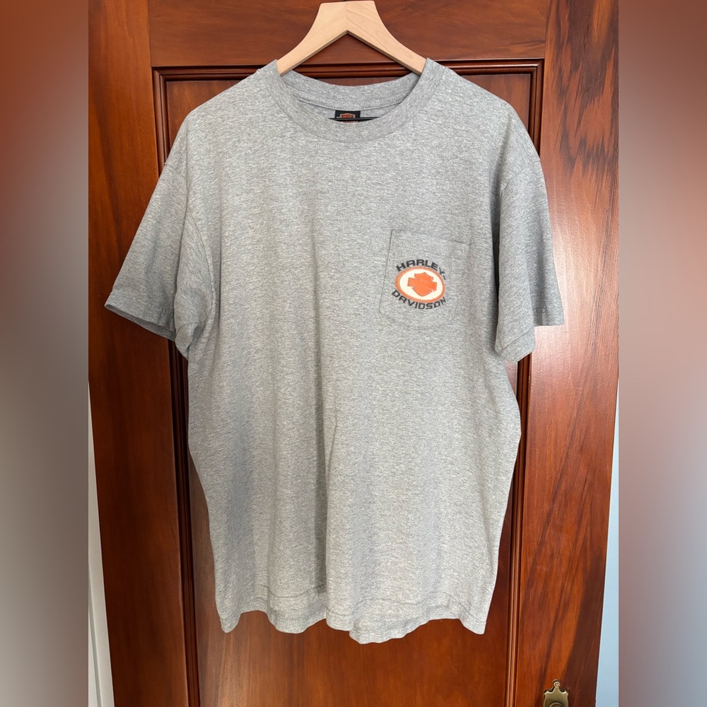 Vtg Harley Davidson Maui, HI Bulky Cotton Tee (XL)